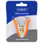 Marlin Office Essentials staple remover blister card assorted colours